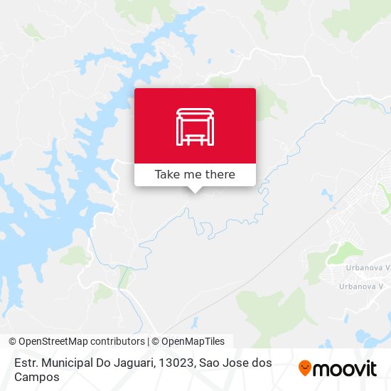 Estr. Municipal Do Jaguari, 13023 map