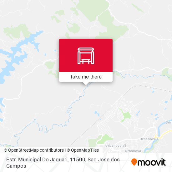 Estr. Municipal Do Jaguari, 11500 map