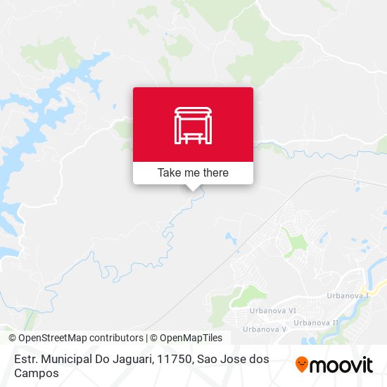 Estr. Municipal Do Jaguari, 11750 map