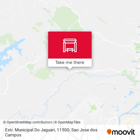 Estr. Municipal Do Jaguari, 11500 map