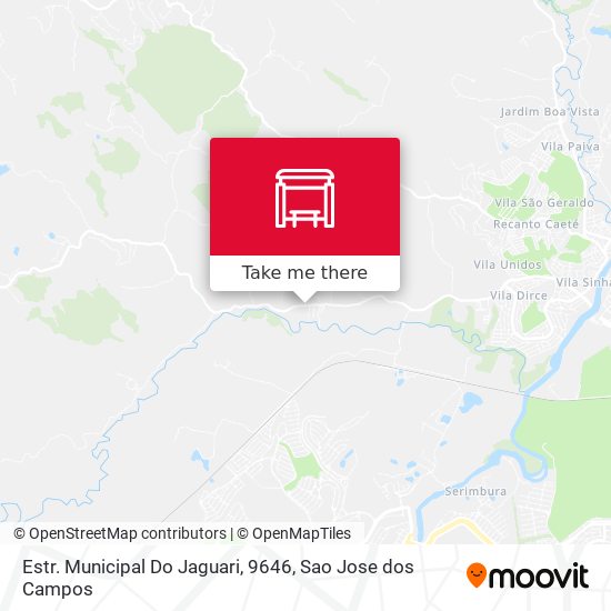 Estr. Municipal Do Jaguari, 9646 map
