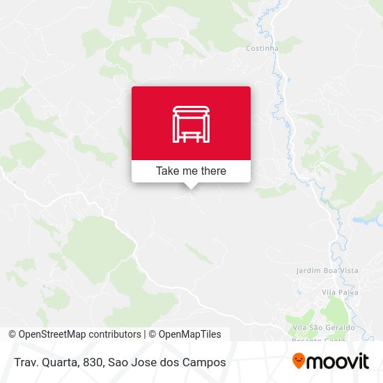 Trav. Quarta, 830 map