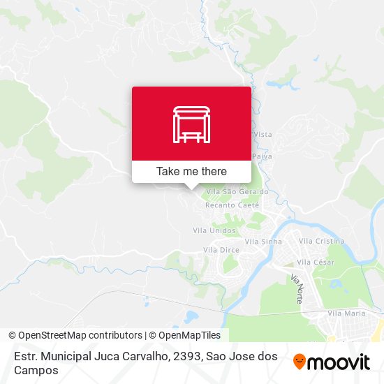 Estr. Municipal Juca Carvalho, 2393 map
