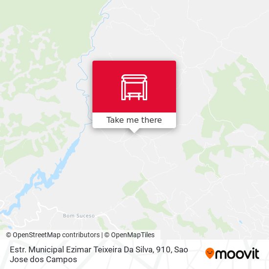 Mapa Estr. Municipal Ezimar Teixeira Da Silva, 910