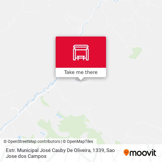 Estr. Municipal José Cauby De Oliveira, 1339 map