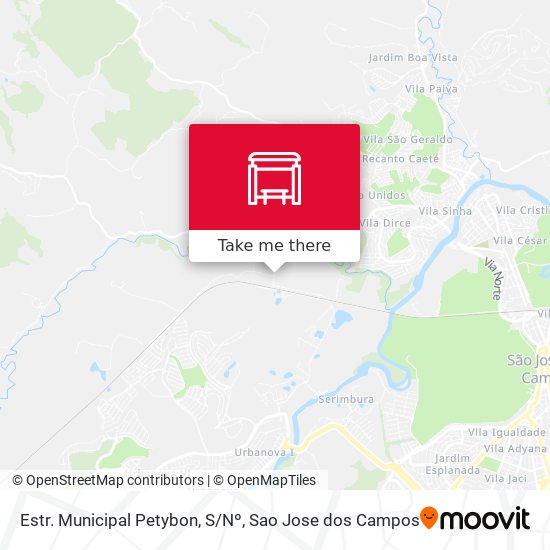 Estr. Municipal Petybon, S/Nº map