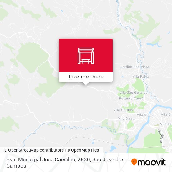 Estr. Municipal Juca Carvalho, 2830 map