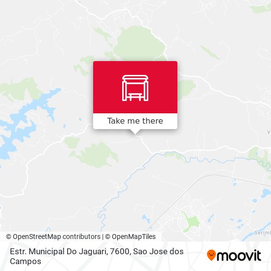 Estr. Municipal Do Jaguari, 7600 map