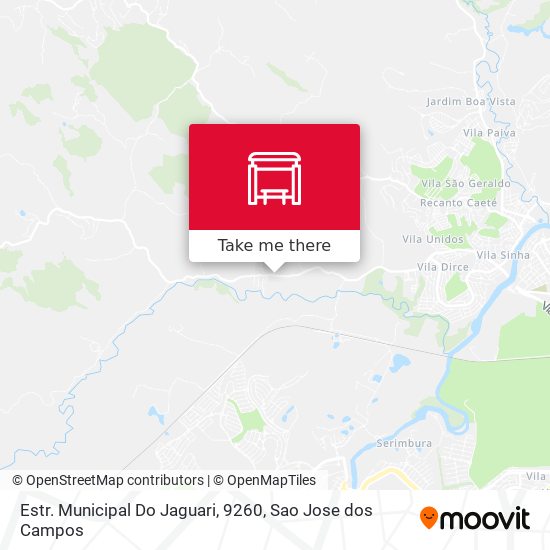 Estr. Municipal Do Jaguari, 9260 map