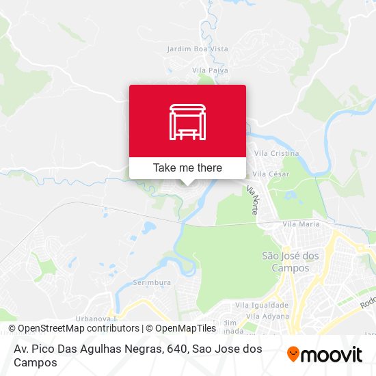 Av. Pico Das Agulhas Negras, 640 map