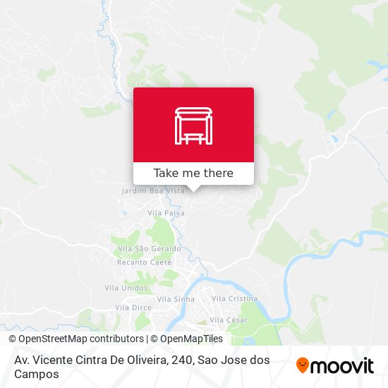 Av. Vicente Cintra De Oliveira, 240 map