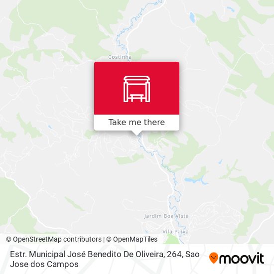 Estr. Municipal José Benedito De Oliveira, 264 map