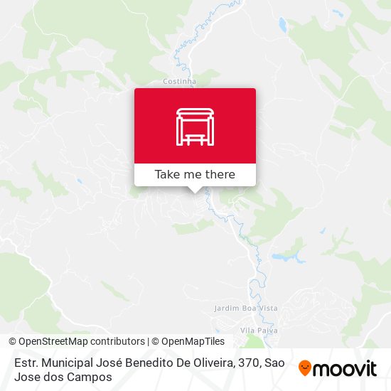 Estr. Municipal José Benedito De Oliveira, 370 map