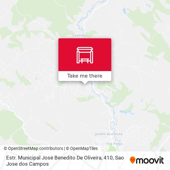 Estr. Municipal José Benedito De Oliveira, 410 map