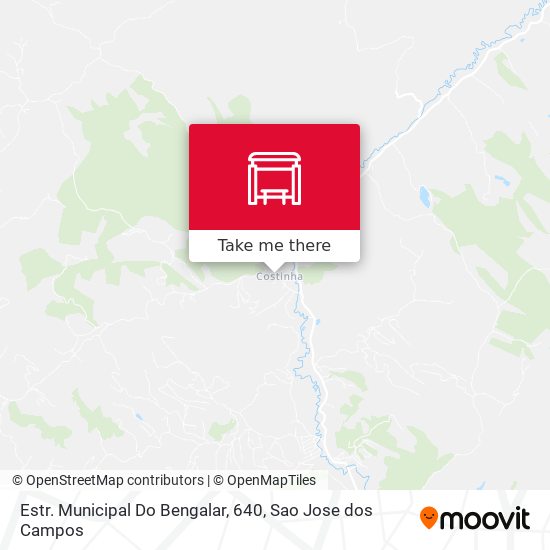 Estr. Municipal Do Bengalar, 640 map