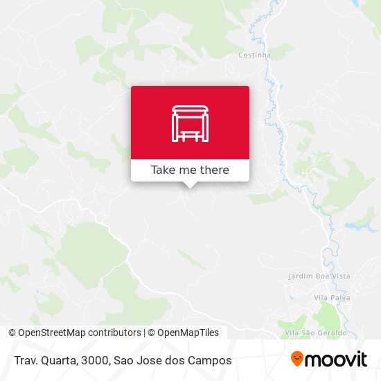Trav. Quarta, 3000 map