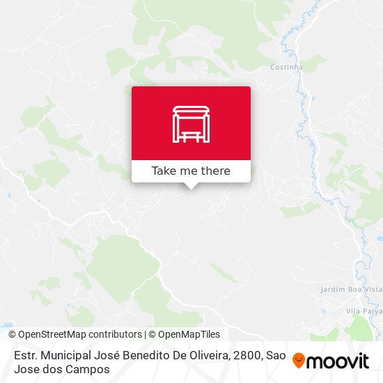 Estr. Municipal José Benedito De Oliveira, 2800 map