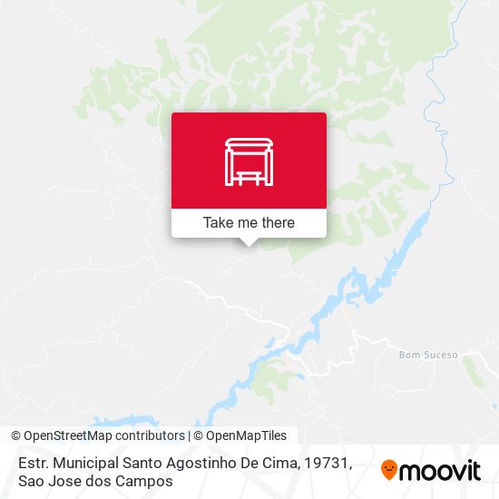 Estr. Municipal Santo Agostinho De Cima, 19731 map