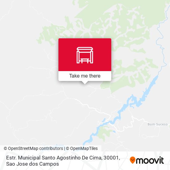 Estr. Municipal Santo Agostinho De Cima, 30001 map