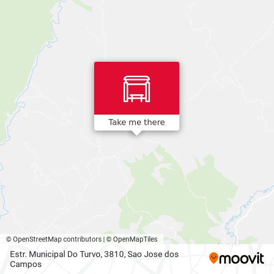 Mapa Estr. Municipal Do Turvo, 3810