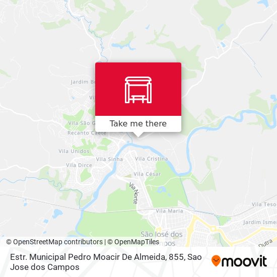 Estr. Municipal Pedro Moacir De Almeida, 855 map
