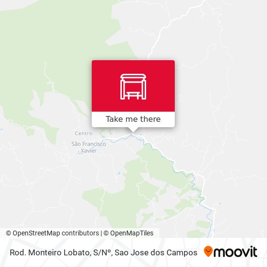 Mapa Rod. Monteiro Lobato, S/Nº