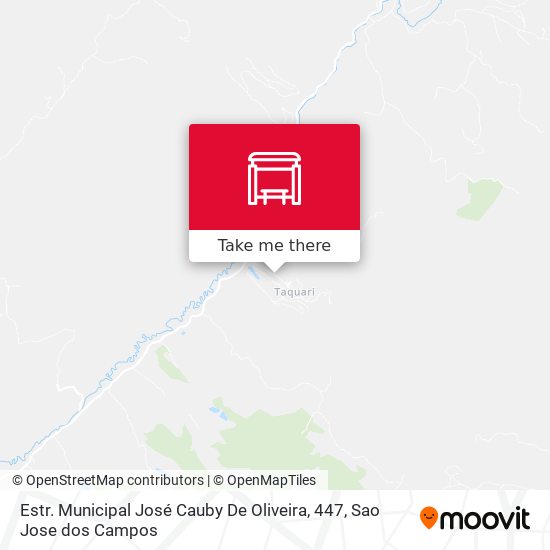 Estr. Municipal José Cauby De Oliveira, 447 map