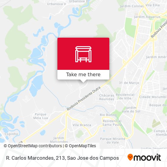 R. Carlos Marcondes, 213 map