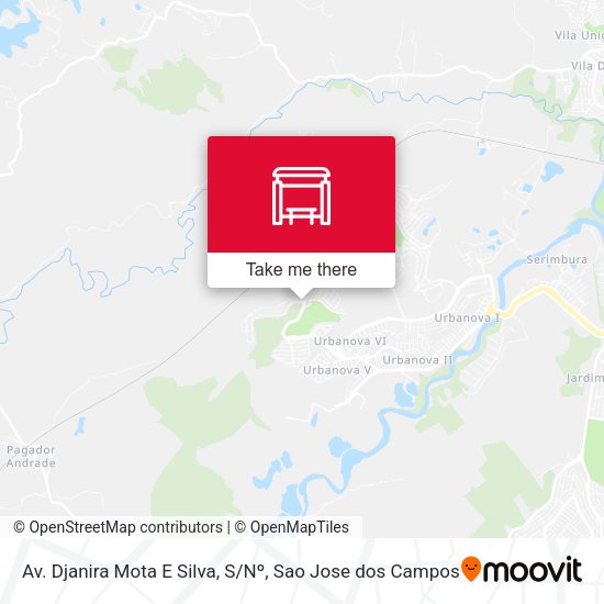 Av. Djanira Mota E Silva, S/Nº map