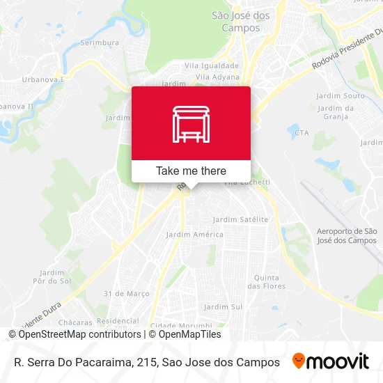 R. Serra Do Pacaraima, 215 map