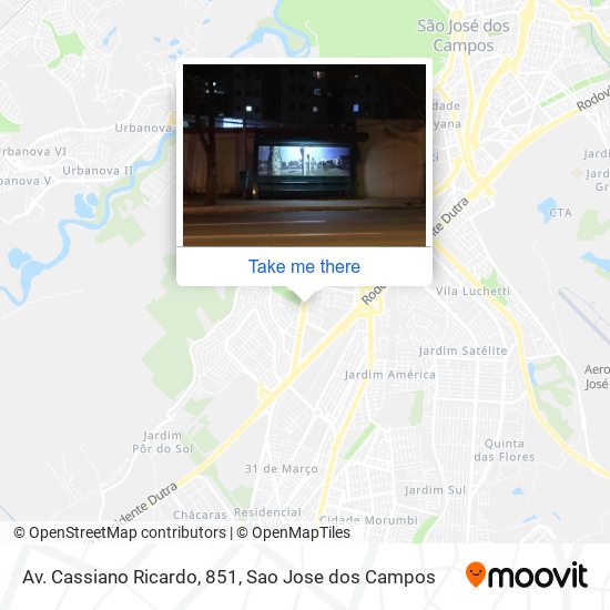 Av. Cassiano Ricardo, 851 map