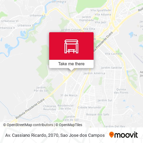 Av. Cassiano Ricardo, 2070 map