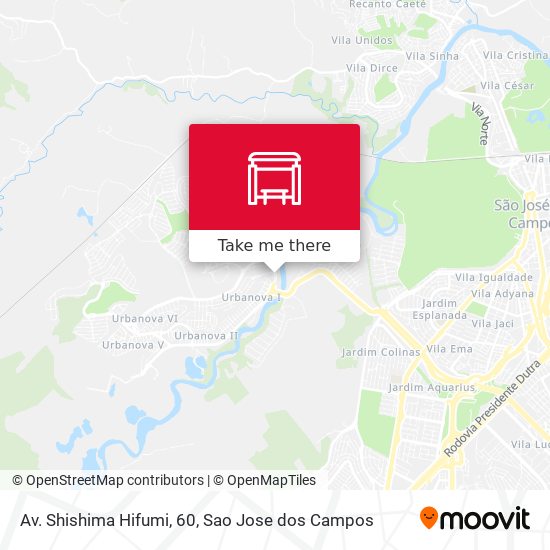 Mapa Av. Shishima Hifumi, 60