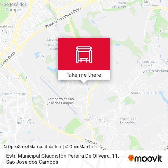 Mapa Estr. Municipal Glaudiston Pereira De Oliveira, 11