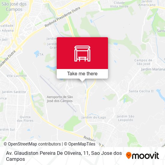 Av. Glaudiston Pereira De Oliveira, 11 map