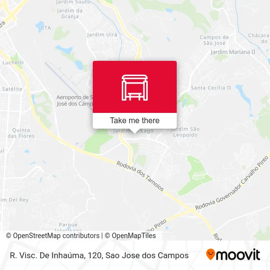 R. Visc. De Inhaúma, 120 map