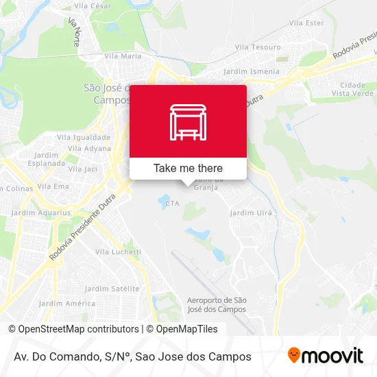 Av. Do Comando, S/Nº map