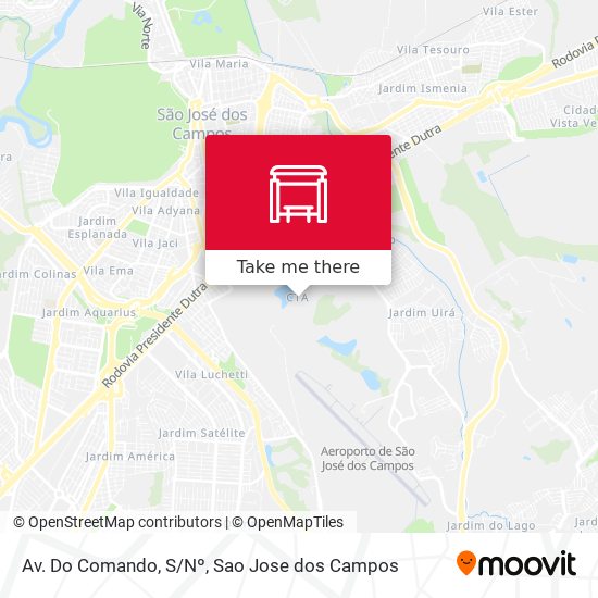 Av. Do Comando, S/Nº map