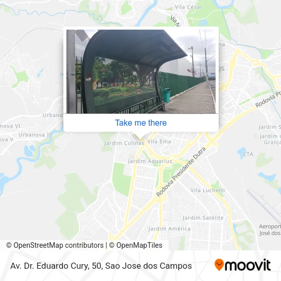 Av. Dr. Eduardo Cury, 50 map