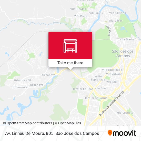 Av. Linneu De Moura,  805 map