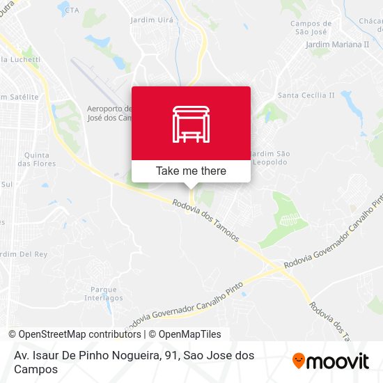 Av. Isaur De Pinho Nogueira, 91 map