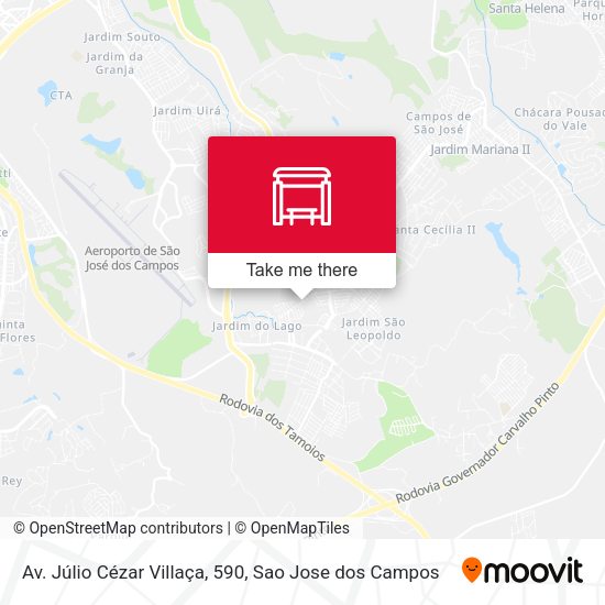 Av. Júlio Cézar Villaça, 590 map