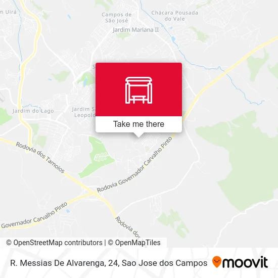 R. Messias De Alvarenga, 24 map