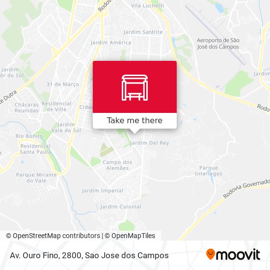 Av. Ouro Fino, 2800 map