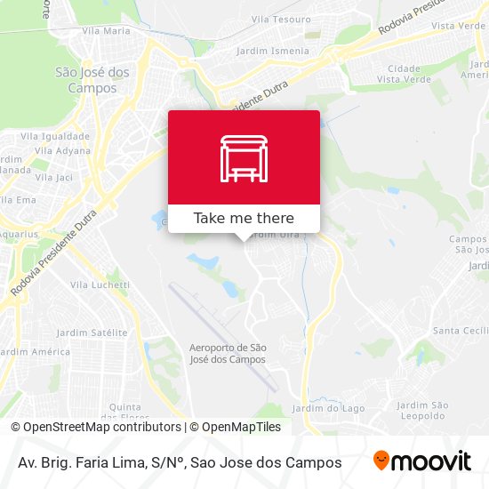 Av. Brig. Faria Lima, S/Nº map