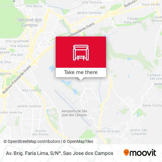 Av. Brig. Faria Lima, S/Nº map