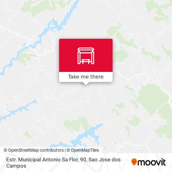 Estr. Municipal Antonio Sa Flor, 90 map