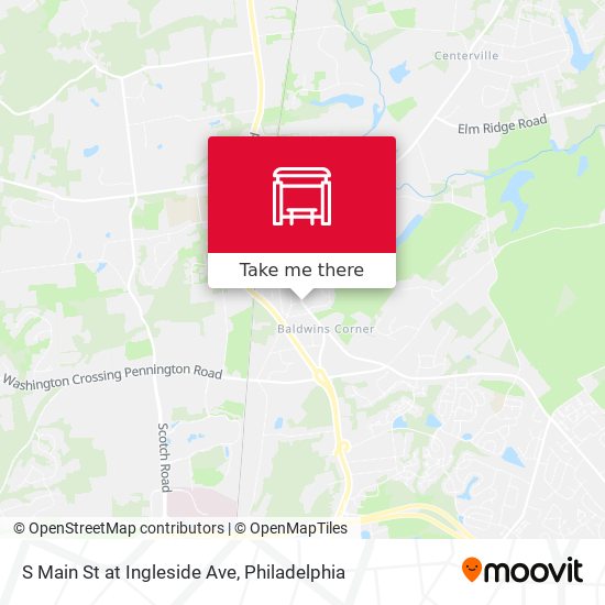 Mapa de S Main St at Ingleside Ave