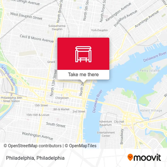 Philadelphia map