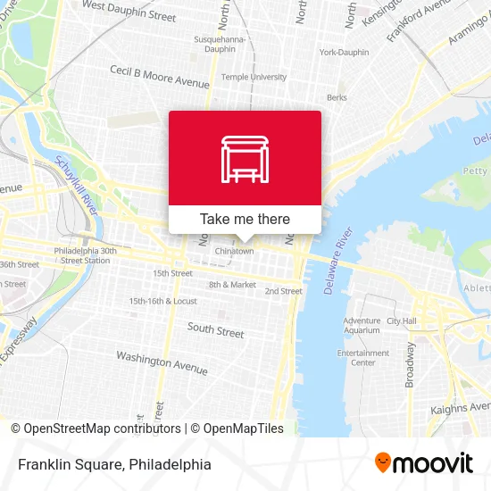 Franklin Square map